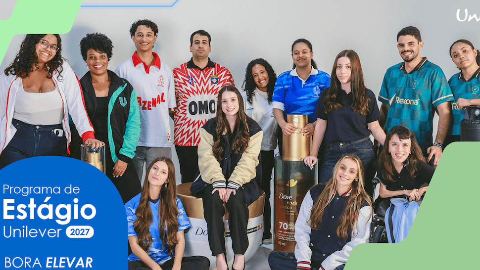 Programa de Estágio Unilever 2027 abre as inscrições para estudantes